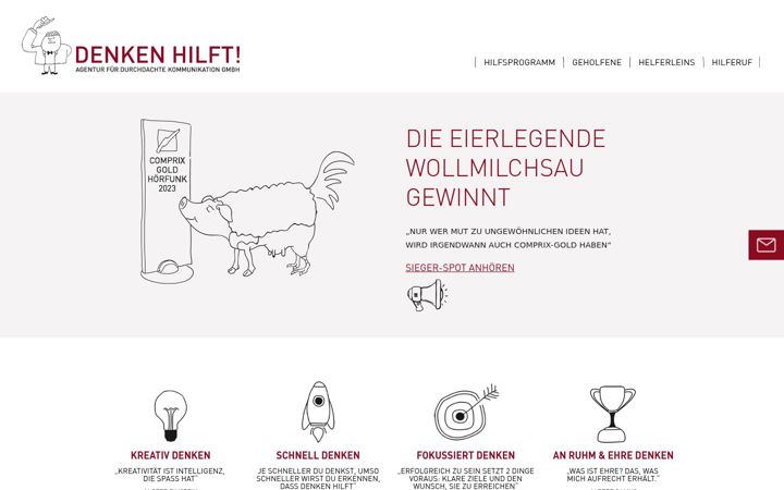 Screenshot of denkenhilft.at
