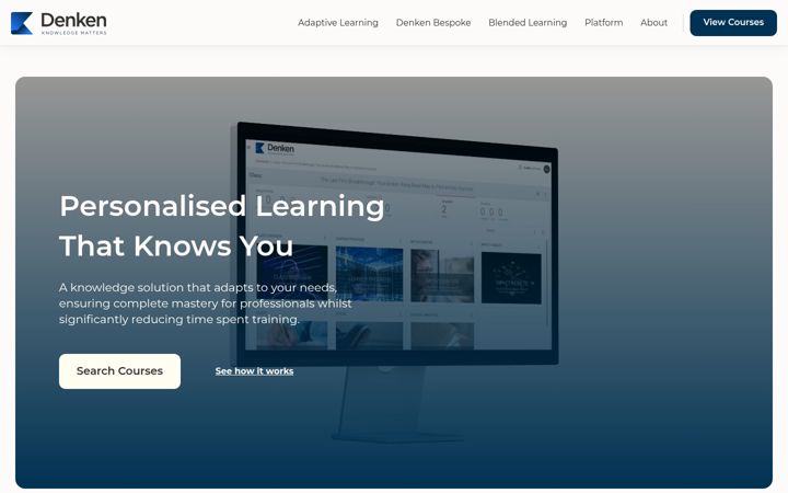 Screenshot of denkenknowledge.com