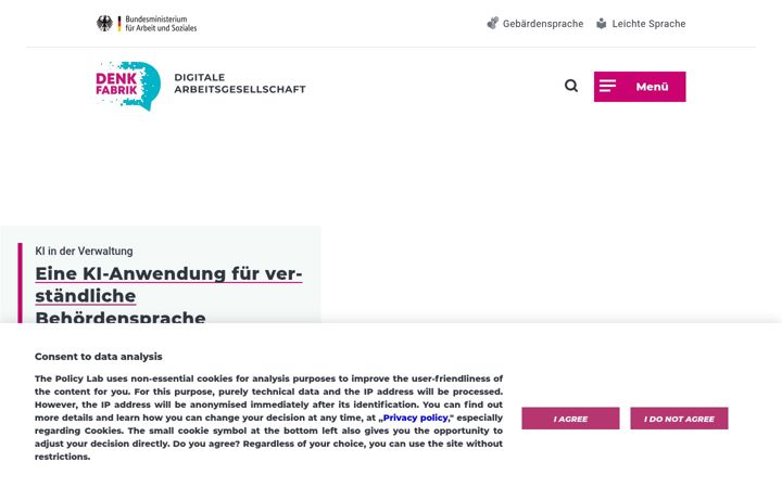 Screenshot of denkfabrik-bmas.de