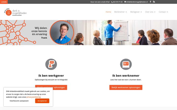 Screenshot του denkinmogelijkheden.nl