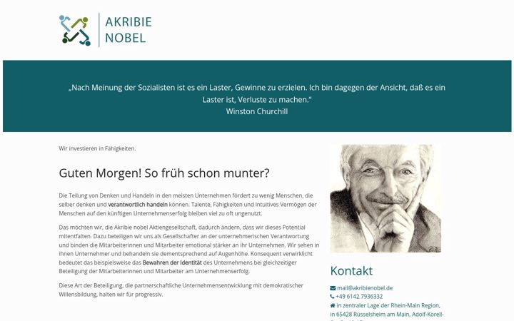 Screenshot of denkunddachte.net