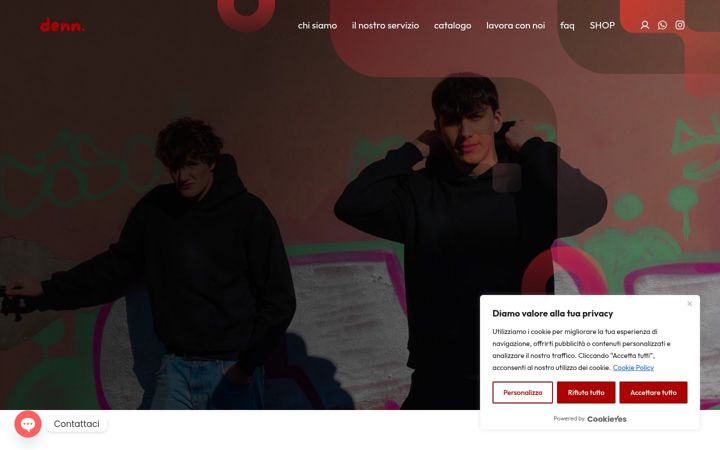 Screenshot of denn-official.it