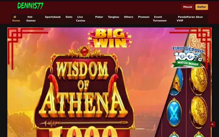 Screenshot of dennis77.net