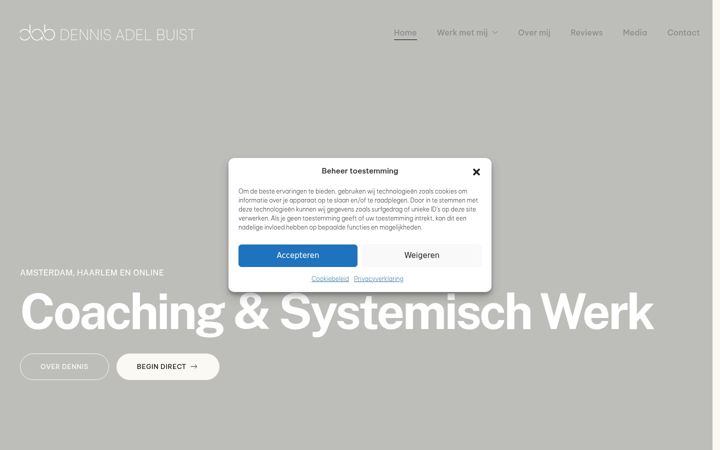 Screenshot of dennisbuist.nl