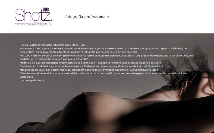 Screenshot di denniscastelli.it