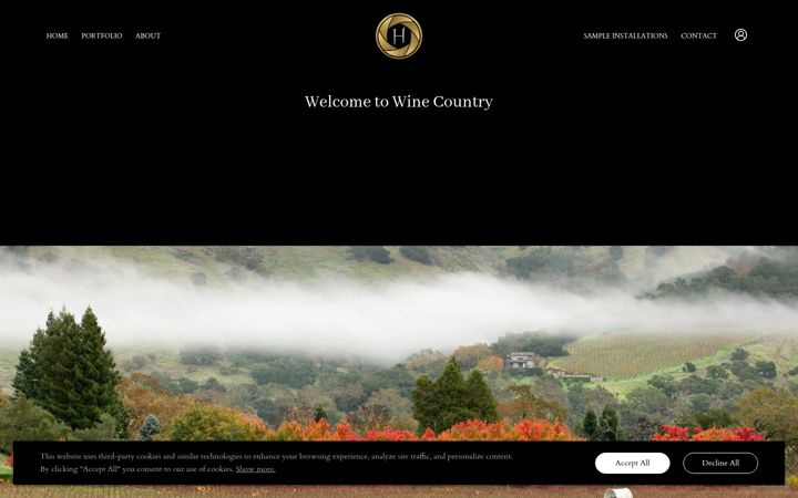 Screenshot of dennishogan.com