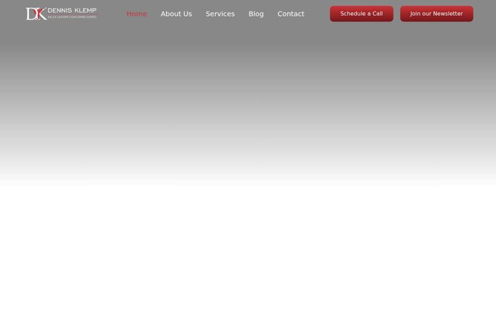 Screenshot of dennisklemp.com