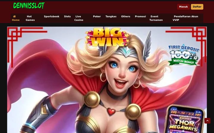 Screenshot of dennisslot.net