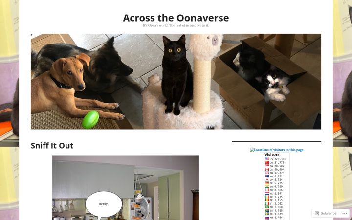 Screenshot of dennisthevizsla.com