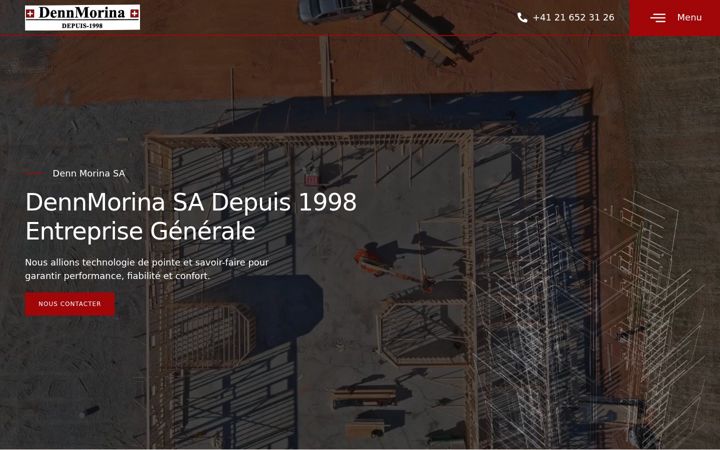 Screenshot of dennmorina.ch