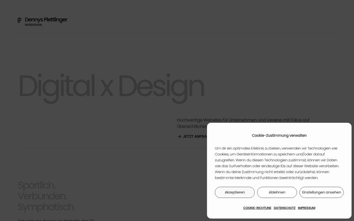 Screenshot of dennys-plettlinger.de