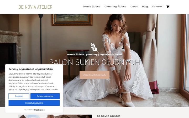 Screenshot van denovia-atelier.pl