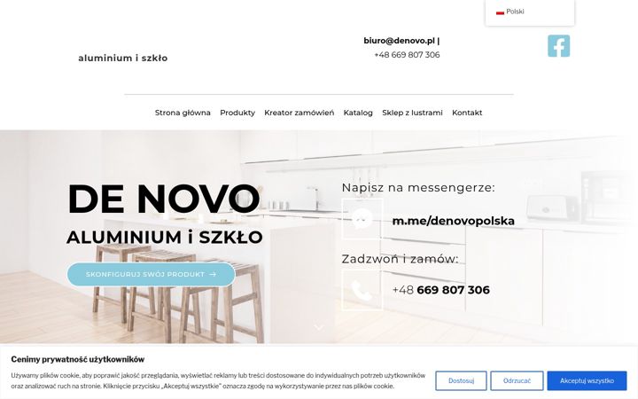 Screenshot van denovo.pl