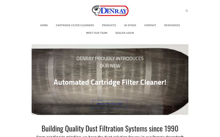 Screenshot of denray.com