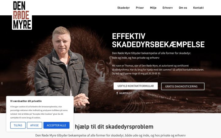Snímek obrazovky denrodemyre.dk