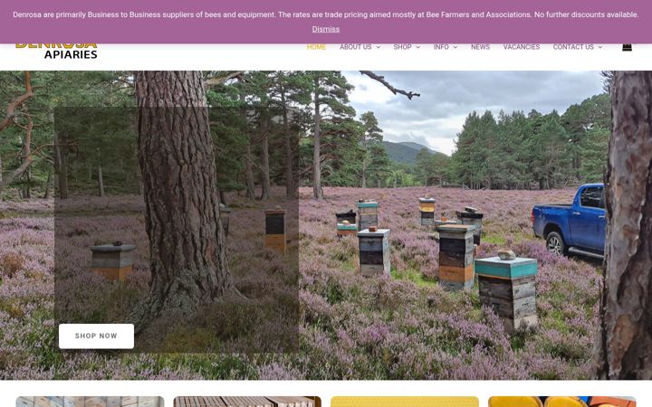Screenshot of denrosa.com