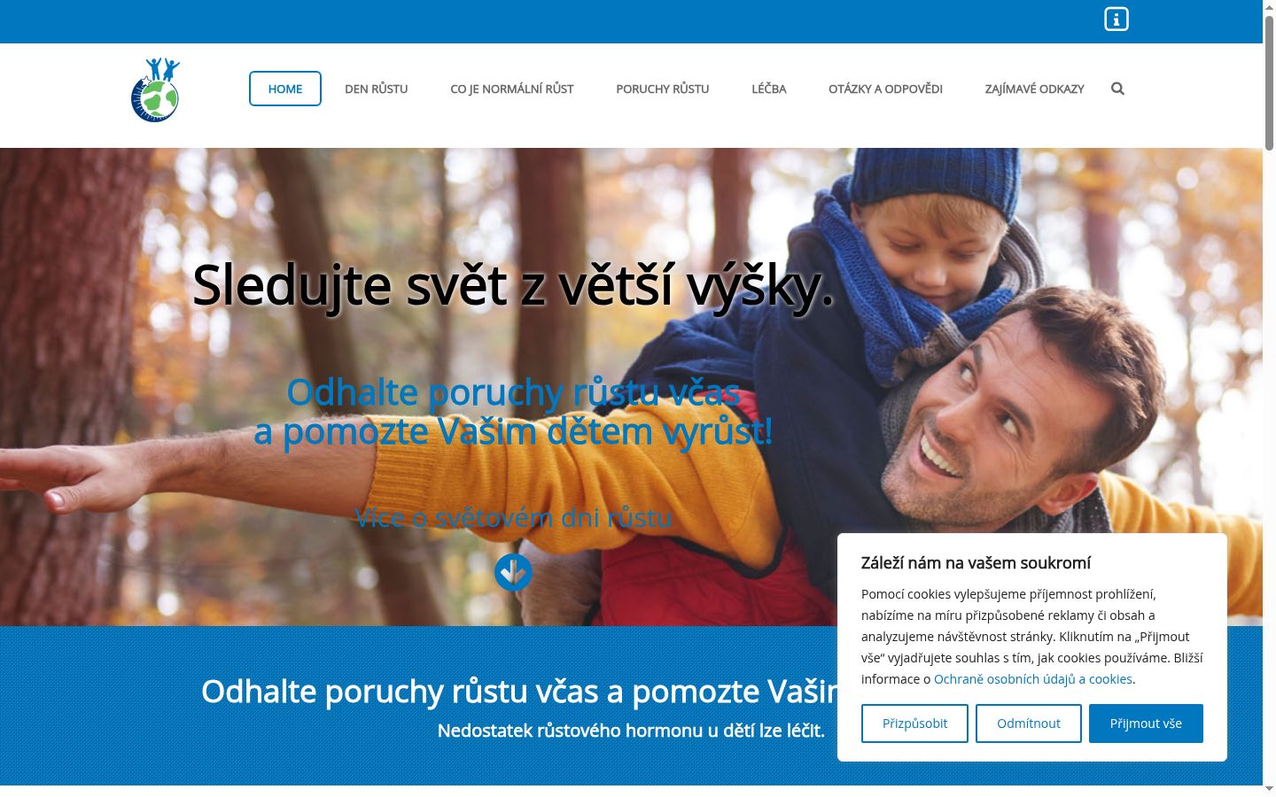 Ekrānuzņēmums ar piekrišanas baneri, kas tika rādīts pirms jebkādas mijiedarbības