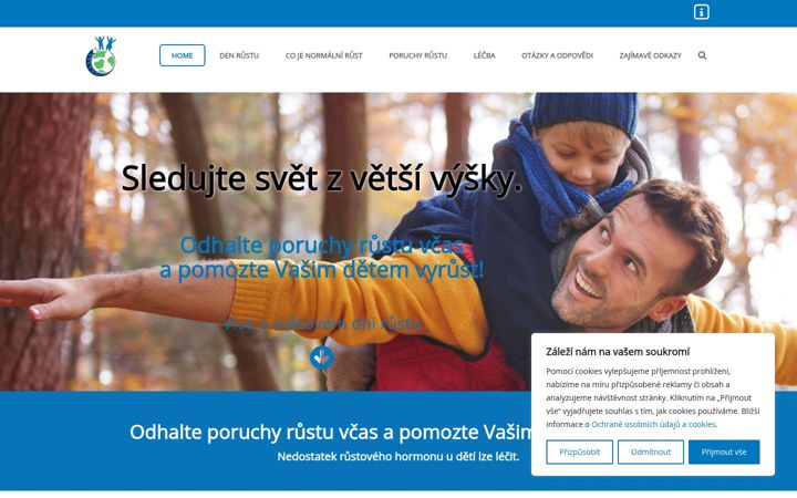 Screenshot van denrustu.cz