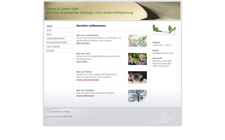 Screenshot of dense-lorenz.de