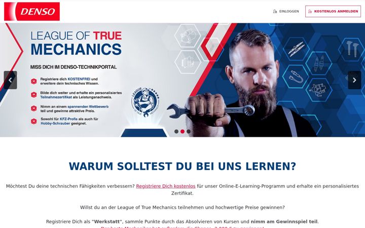 Screenshot of denso-technic.de