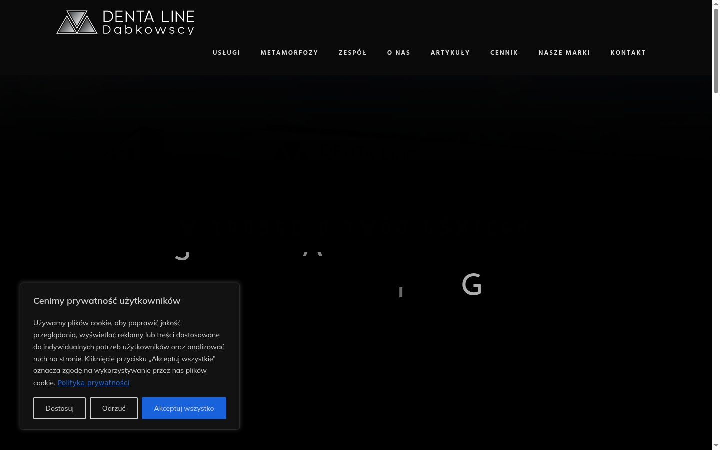 Capture d'écran de la bannière de consentement affichée avant toute interaction