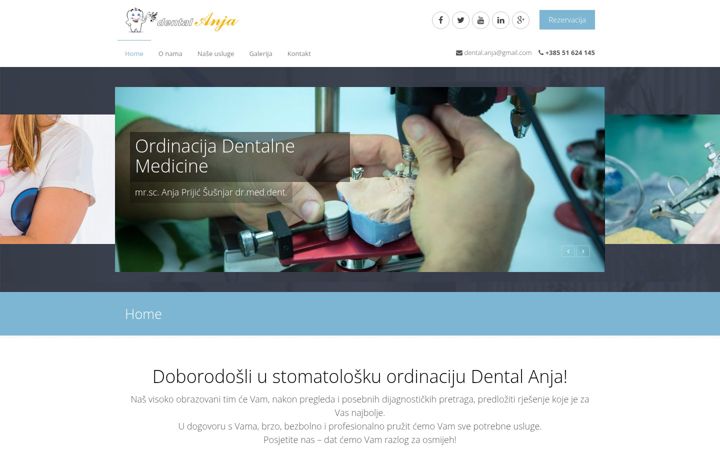 Snímek obrazovky dental-anja-rijeka.hr