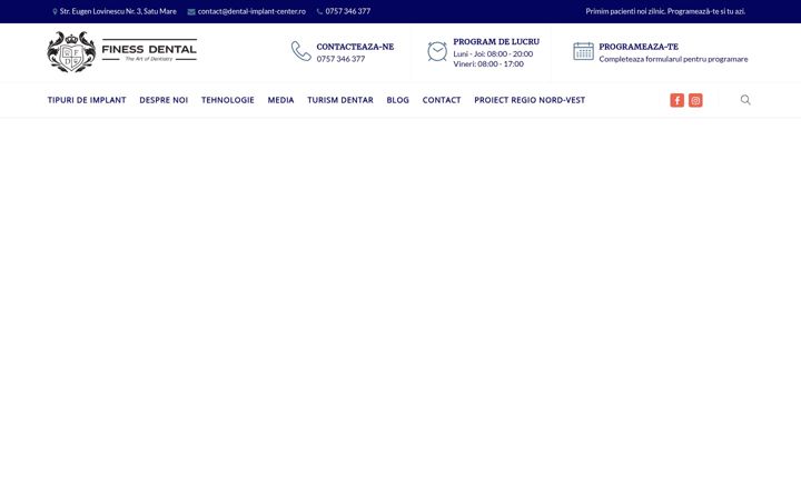 Screenshot di dental-implant-center.ro