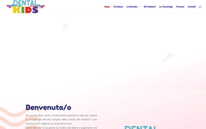 Screenshot of dental-kids.it