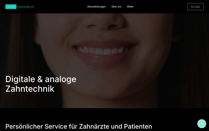Screenshot of dental-moeschli.ch