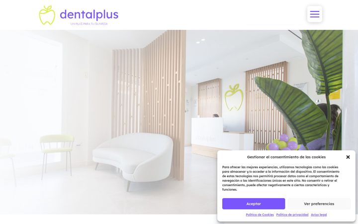 Zrzut ekranu dental-plus.es