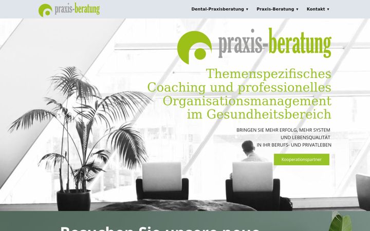 Screenshot of dental-praxisberatung.at