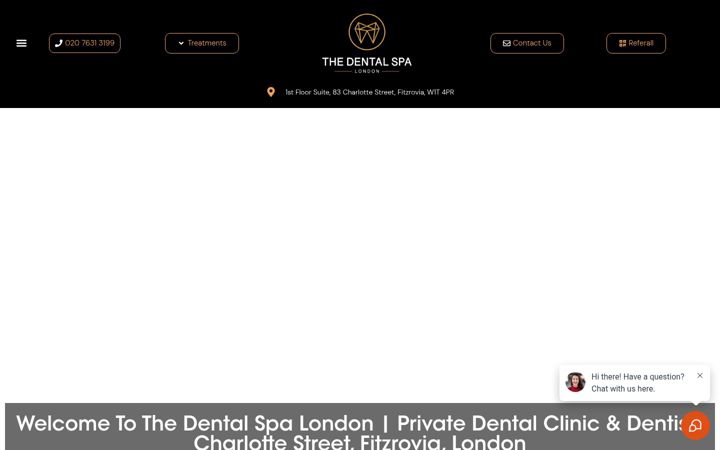 Screenshot of dental-spa.co.uk