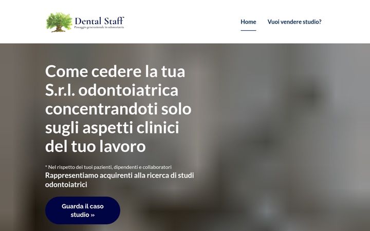 Screenshot of dental-staff.it