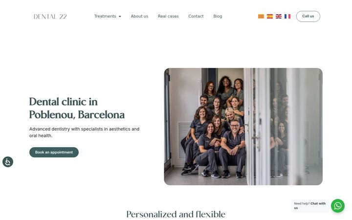 Screenshot di dental22.es