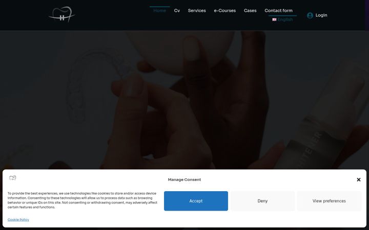 Screenshot of dentalaimlab.gr