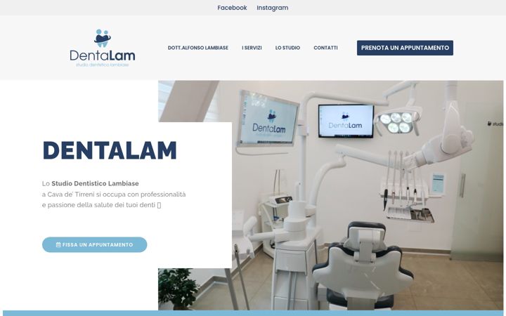 Screenshot of dentalam.it