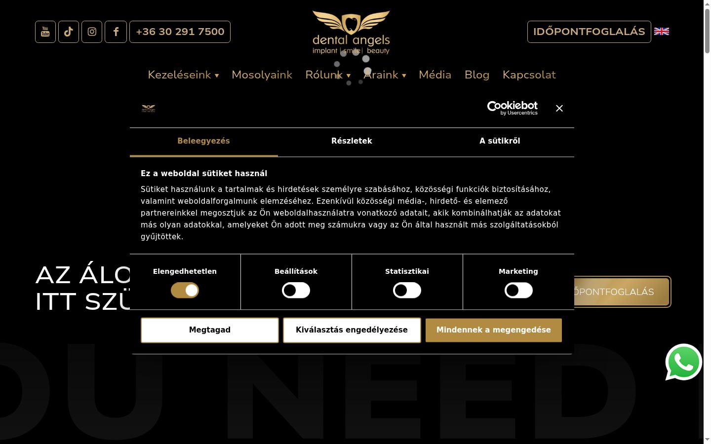 Zrzut ekranu banera zgody wyświetlanego przed jakąkolwiek interakcją