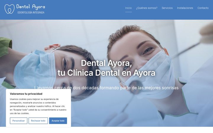 Screenshot di dentalayora.es