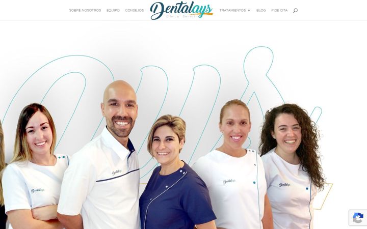 Screenshot di dentalays.es