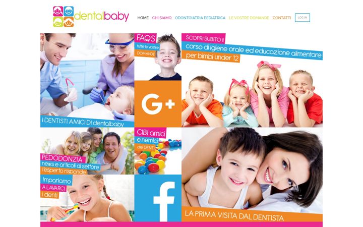 Screenshot of dentalbaby.it