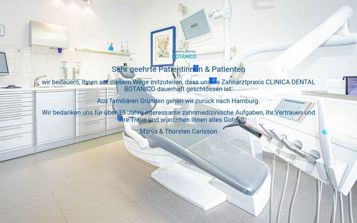 Screenshot of dentalbotanico.com