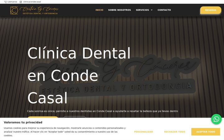 Screenshot di dentalboutique.es