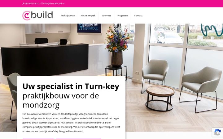 Screenshot of dentalbuild.nl