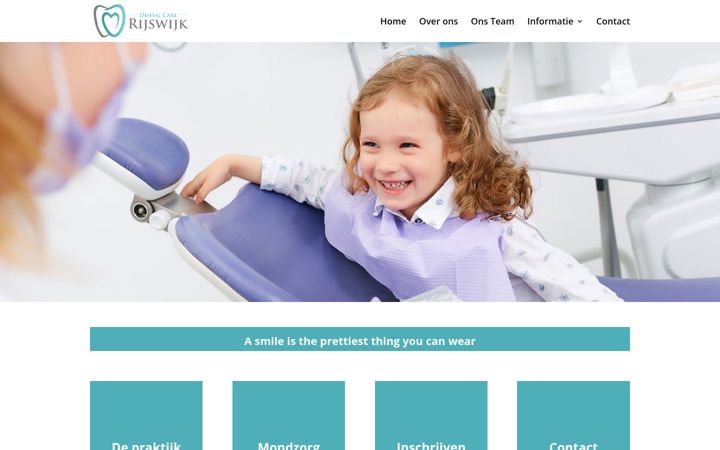 Screenshot ta' dentalcarerijswijk.nl