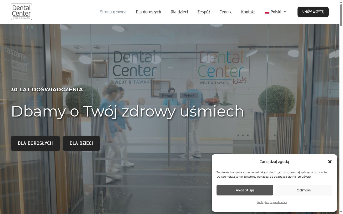 Screenshot tal-banner tal-kunsens muri qabel kwalunkwe interazzjoni