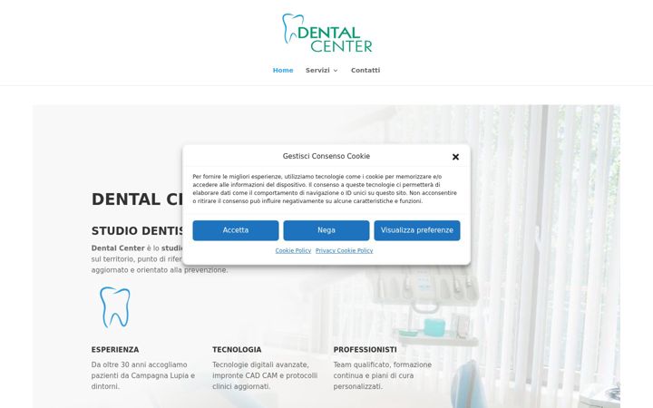 Screenshot of dentalcentersrls.it