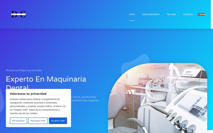 Zrzut ekranu dentalctm.es