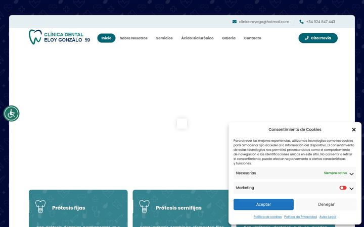 Zrzut ekranu dentaleloygonzalo59.es