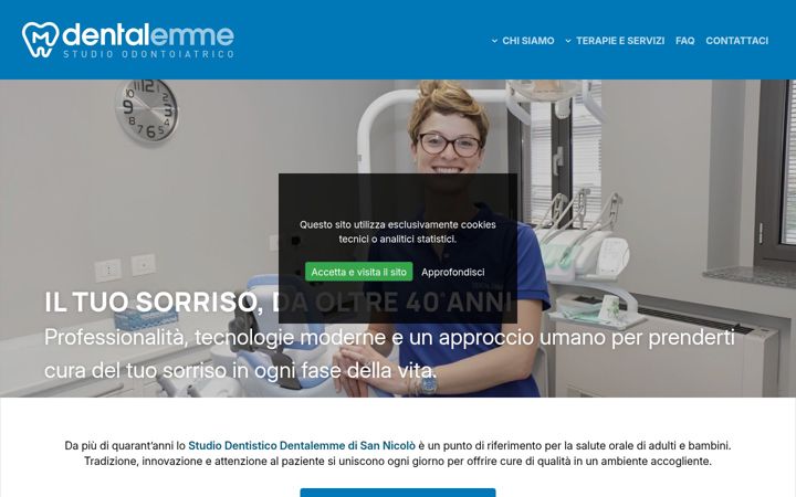 Screenshot of dentalemme.it