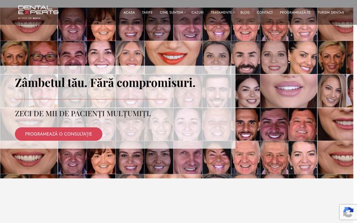 Screenshot of dentalexperts.ro